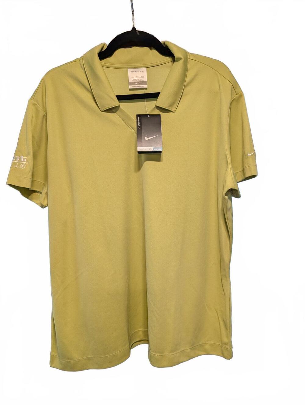 Nike Golf Women's Polo Shirt Size Large Light Green New with Tags
